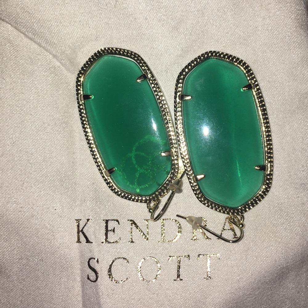 Kendra Scott gold statement earrings large!!